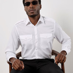 Tailored Fit Long Sleeved Pilot Shirt