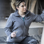 Women's full-zip microfleece