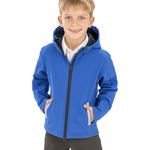 Core junior TX performance hooded softshell jacket
