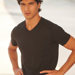 Men's feel good stretch v-neck t-shirt