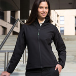 Ladies' Printable Softshell Jacket with Recycled Inner Fleece
