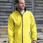 Men's Printable Softshell Jacket with Recycled Inner Fleece