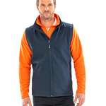 Men's Printable Softshell Bodywarmer with Recycled Fleece Inner