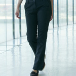 Women's 65/35 flat fronted chino trousers