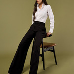 Business blouse long-sleeved (tailored fit)