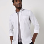 Slim fit workwear Oxford shirt long-sleeved (slim fit)