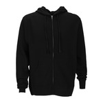 Premium Lightweight Fleece Full-Zip Hoodie