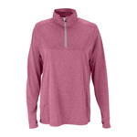 Women?s Vansport? M�lange 1/4-Zip Tech Pullover