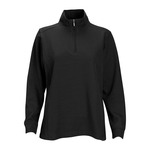 Women's 1/4-Zip Flat Back Rib Pullover