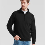 Fruit of the Loom Classic Zip Neck Sweatshirt