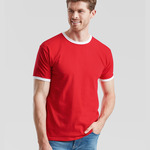 Fruit of the Loom Contrast Ringer T-Shirt