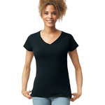 Gildan Ladies SoftStyle® V Neck T-Shirt