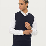 SOL'S Unisex Gentlemen Sleeveless Cotton Acrylic V Neck Sweater