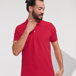 Russell Athletic Stretch Piqué Polo Shirt