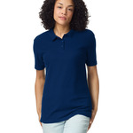 Softstyle® Ladies' Double Pique Polo