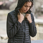 Womens Hooded Crossover Jkt