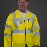 Hi-Vis Executive Long Sleeve Waistcoat