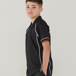 Finden + Hales Kids Performance Piped Polo Shirt