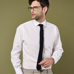 Kustom Kit Long Sleeve Tailored Business Shirt