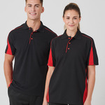 Finden + Hales Club Poly/Cotton Piqué Polo Shirt