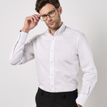 Kustom Kit Long Sleeve Tailored City Business Shirt