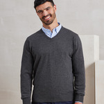 Premier Knitted Cotton Acrylic V Neck Sweater