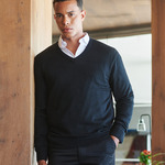 Henbury Acrylic V Neck Sweater