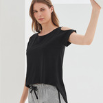 SF Clothing Ladies Drop Tail T-Shirt