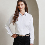 Premier Ladies Signature Long Sleeve Oxford Shirt