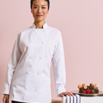 Premier Ladies Long Sleeve Chef's Jacket