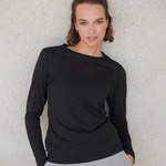 SF Clothing Ladies Feel Good Long Sleeve Stretch T-Shirt