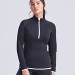 AWDis Ladies Cool Half Zip Sweat Top