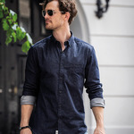 Torrance slim fit – raw and stylish denim shirt