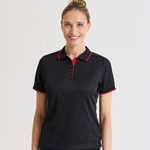 Women's contrast Coolchecker® polo