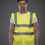 Yoko Top Cool Open Mesh Waistcoat