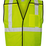 Unisex One-Pocket Breakaway Vest