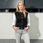 Women's sweat college jacket
