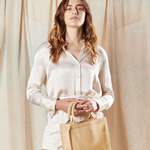 Shimmer Jute Mini Gift Bag