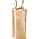Westford Mill Shimmer Jute Bottle Bag