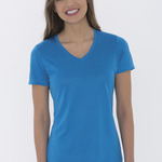 ATC™ PRO TEAM HEATHER ProFORMANCE V-NECK LADIES' TEE