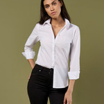 Tailored Long Sleeve Poplin Shirt