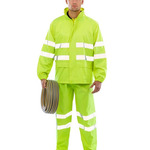 Hi Vis Waterproof Suit