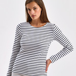 Women's Marinière coastal long sleeve tee