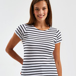 Women's Marinière coastal short sleeve tee