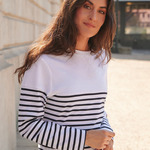 Long sleeve Breton striped T