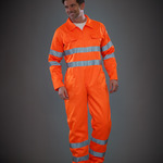 Yoko Hi-Vis Poly/Cotton Coverall