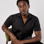 Kustom Kit Short Sleeve Tailored Poplin Shirt