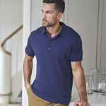 Tee Jays Pima Cotton Interlock Polo Shirt