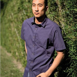 Men's Peached Printed Poplin Short Sleeve Shirt