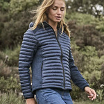 Tee Jays Ladies Crossover Hooded Padded Outdoor Jacket